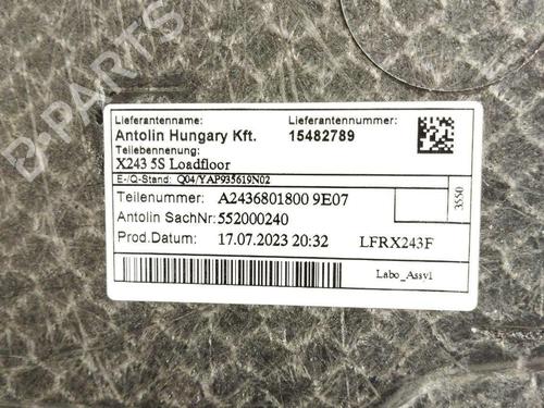 Luggage compartment floor MERCEDES-BENZ EQB (X243) EQB 300 4-matic (243.608, 243.609) | BP28917851I33 