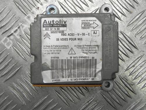 Kollisjonspute styreenhet CITROËN XSARA (N1) 2.0 HDi 90 (90 hp) 28926846