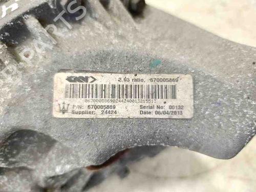 Rear differential MASERATI QUATTROPORTE VI 3.8 GT S | BP28919048M24 