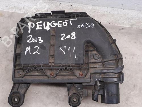 Used Air filter box PEUGEOT 208 I (CA_, CC_) 1.4 HDi (68 hp) 28909430