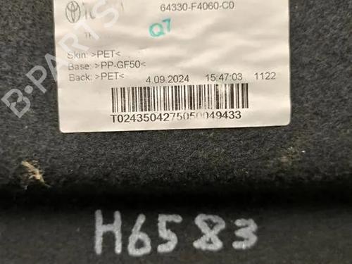 Rear parcel shelf TOYOTA C-HR (_X2_, _H2_) PHEV (MAXH21) | BP32487413C85