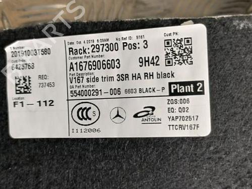 Boot lining MERCEDES-BENZ GLE (V167) GLE 350 d 4-matic (167.121) | BP37569433I3 - Image 5