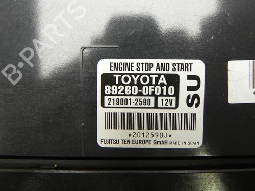 Electronic module TOYOTA VERSO (_R2_) 1.6 D4-D (WAR20_) | BP28937275M83 