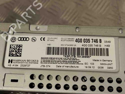 Electronic module AUDI A7 Sportback (4GA, 4GF) 3.0 TFSI quattro | BP28926317M83 