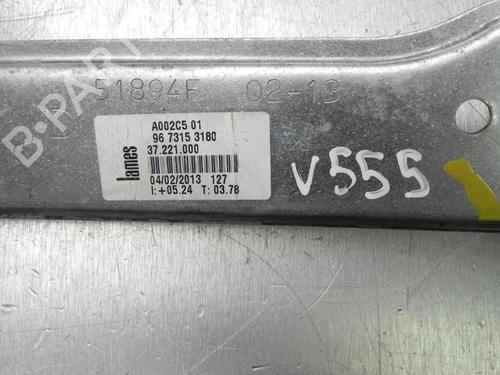 Front right window mechanism PEUGEOT 208 I (CA_, CC_) 1.6 HDi | BP28947846C23 