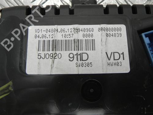 Kombiinstrument SKODA FABIA II (542) 1.6 TDI | BP28916046C47