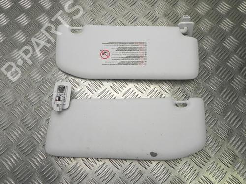 Used Left sun visor PEUGEOT 208 I (CA_, CC_) 1.6 HDi (92 hp) 28941677