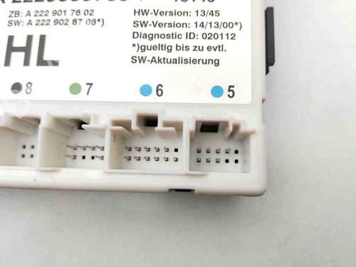 Electronic module MERCEDES-BENZ S-CLASS (W222, V222, X222) S 500 4-matic (222.085, 222.185) | BP28940226M83 