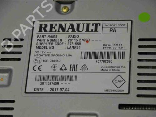 Electronic module RENAULT KADJAR (HA_, HL_) 1.6 dCi 130 (HLA4) | BP28947341M83
