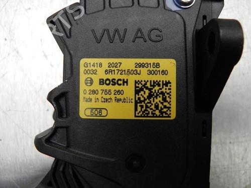 Pedal SKODA RAPID (NH3, NK3, NK6) 1.2 TSI | BP28947852I4 