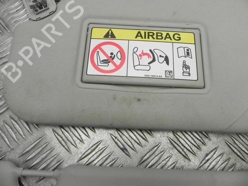 Left sun visor FORD FIESTA VI (CB1, CCN) 1.0 EcoBoost | BP37543994I1 - Image 5