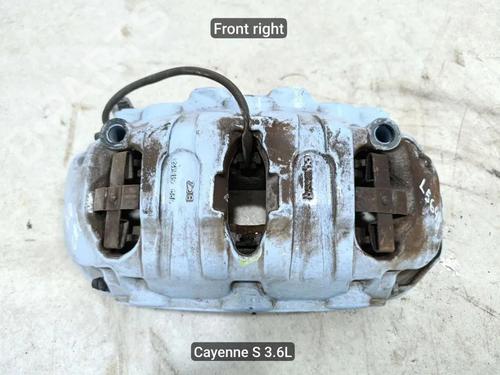 Used Right front brake caliper Right front brake caliper PORSCHE CAYENNE (92A) 3.6 S (420 hp) 33798406 33798406