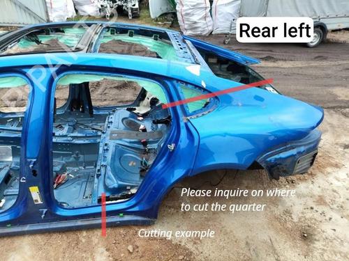 Used Left rear fenders PORSCHE PANAMERA (971) 4.0 Turbo (97AFF1, 97BFF1) (550 hp) 30908838