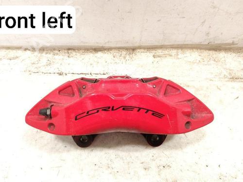 Used Left front brake caliper CHEVROLET CORVETTE (C7) 6.2 (466 hp) 28940915