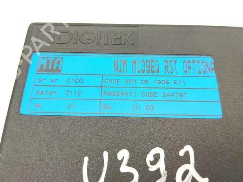 Electronic module MASERATI QUATTROPORTE V 4.7 S | BP28915420M83