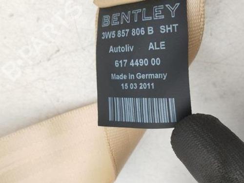 Rear right seatbelt BENTLEY CONTINENTAL FLYING SPUR (3W_) 6.0 FLEX | BP28945902I28 