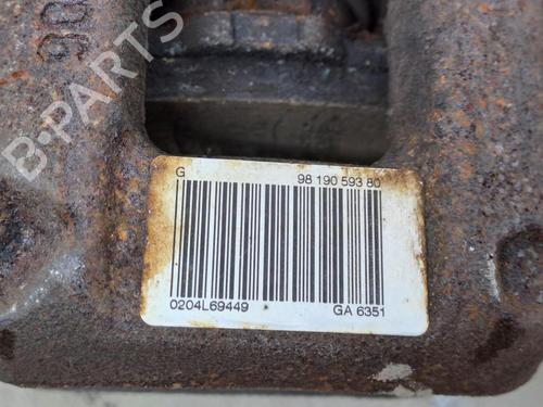 Left rear brake caliper OPEL MOKKA 1.2 (76) | BP29866224M107 
