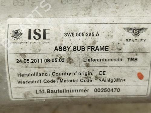 Rear axle BENTLEY CONTINENTAL FLYING SPUR (3W_) 6.0 FLEX | BP28939830M2 