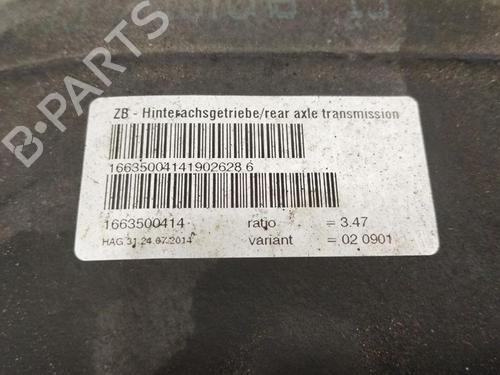 Rear differential MERCEDES-BENZ M-CLASS (W166) ML 63 AMG 4-matic (166.074) | BP28918771M24 