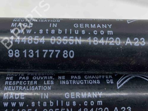 Tailgate lift support CITROËN C3 III (SX) 1.2 THP 110 (SXHNPS, SXHNZT, SXHNZ6) | BP28919223C138