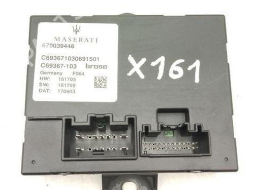 Used Electronic module MASERATI LEVANTE SUV (M161) 3.0 S Q4 (430 hp) 28939119