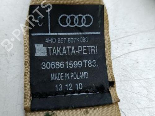 Rear center seatbelt AUDI A8 D4 (4H2, 4H8, 4HC, 4HL) 4.2 FSI quattro | BP28924993I27 