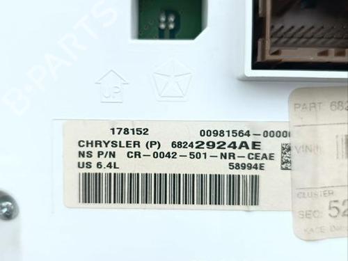 Kombinert Instrument JEEP GRAND CHEROKEE IV (WK, WK2) 6.4 SRT8 4x4 | BP29975831C47