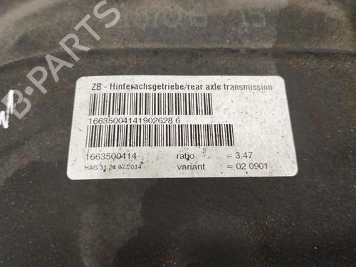 Rear differential MERCEDES-BENZ M-CLASS (W166) ML 63 AMG 4-matic (166.074) | BP38995643M24 - Image 11