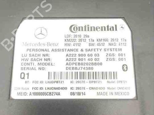 Electronic module MERCEDES-BENZ M-CLASS (W166) ML 63 AMG 4-matic (166.074) | BP28915152M83 