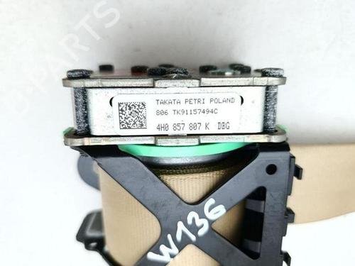 Rear center seatbelt AUDI A8 D4 (4H2, 4H8, 4HC, 4HL) 4.2 FSI quattro | BP28924993I27 