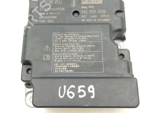 Used ECU airbags PORSCHE CAYENNE (9YA) 4.0 Turbo S E-Hybrid AWD (9YACH1) (680 hp) 28943751