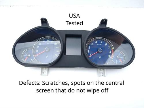 Used Instrument cluster Instrument cluster MASERATI GRAN TURISMO I 4.7 S (439 hp) 40554844 40554844