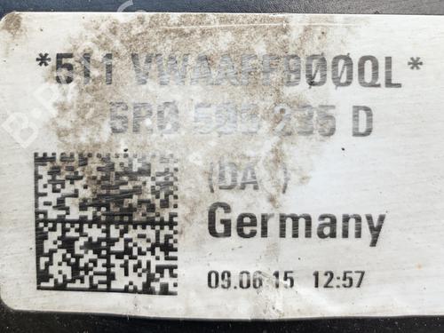 Rear axle AUDI A1 (8X1, 8XK) S1 quattro | BP28932160M2 