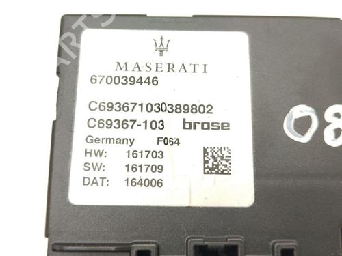 Electronic module MASERATI LEVANTE SUV (M161) 3.0 Q4 | BP28933125M83 