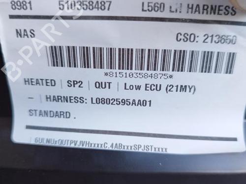 Seats set LAND ROVER RANGE ROVER VELAR (L560) 2.0 P250 Si4 4x4 | BP39520650C78 - Image 23