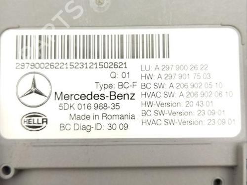 Control unit MERCEDES-BENZ EQE SUV (X294) EQE 350+ (294.621) | BP38996320M11 - Image 9