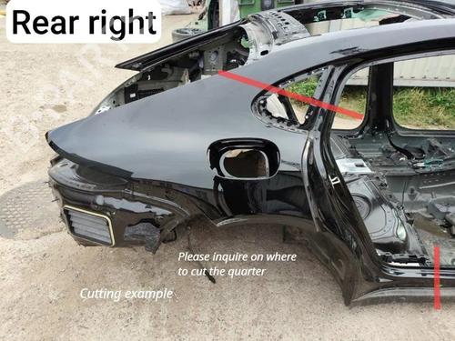 Bagstkærm Højre PORSCHE PANAMERA (971) 3.0 4 (97ABA1, 97BBA1) (330 hp) 29373606