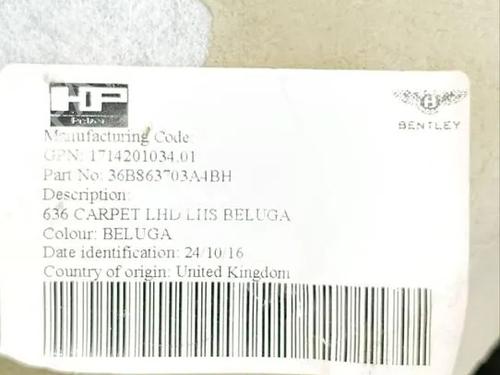 Boot lining BENTLEY BENTAYGA (4V1) 6.0 | BP33847812I3  - Image 10