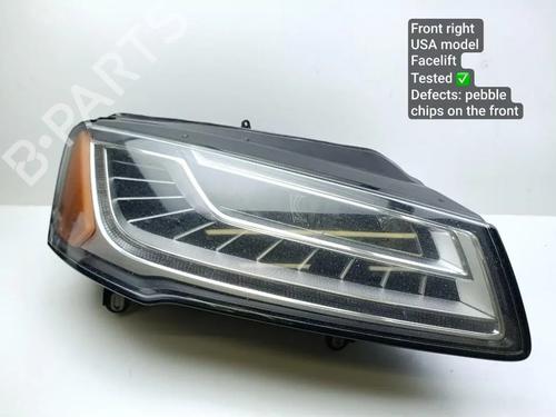 Used Right headlight Right headlight AUDI A8 D4 (4H2, 4H8, 4HC, 4HL) 4.0 TFSI quattro (435 hp) 33697953 33697953