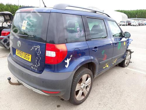 Left sun visor SKODA YETI (5L) 2.0 TDI | BP37543692I1  - Image 8