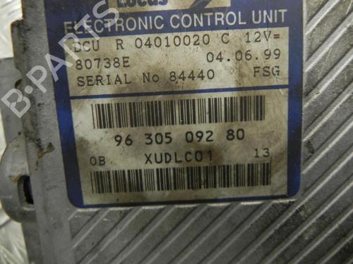 Engine control unit (ECU) CITROËN XM (Y4) 2.1 TD 12V | BP37576899M57 - Image 4