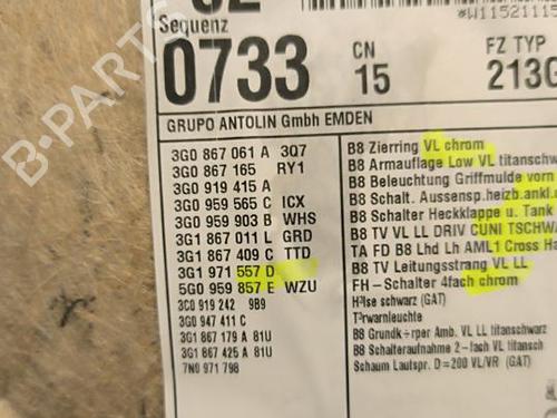 Other VW PASSAT B8 Variant (3G5, CB5) 1.4 GTE Hybrid | BP37569468O1 - Image 4