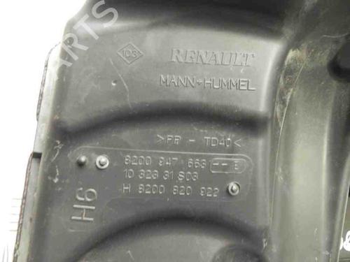 Mass air flow sensor RENAULT MEGANE III Grandtour (KZ0/1) 1.6 16V (KZ0H) | BP28933648M95