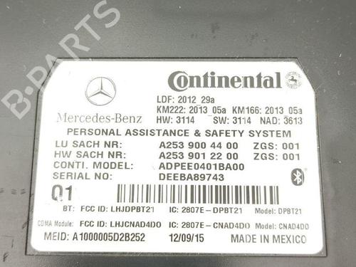 Electronic module MERCEDES-BENZ GL-CLASS (X166) GL 450 4-matic | BP28910604M83 