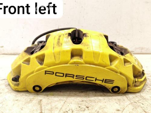 Used Left front brake caliper PORSCHE CAYENNE (9YA) 4.0 Turbo S E-Hybrid AWD (9YACH1) (680 hp) 28933549