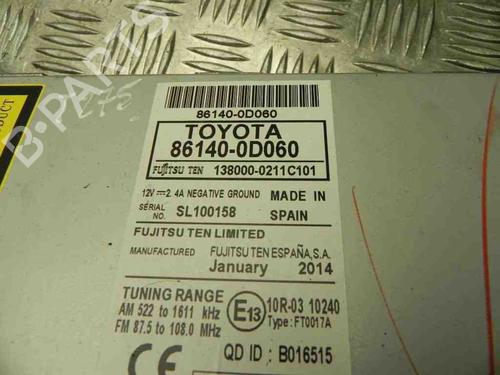 Elektronisk modul TOYOTA YARIS (_P13_) 1.5 Hybrid (NHP130_, NHP130) | BP28920289M83 