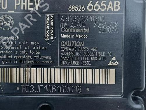 ECU airbags CHRYSLER PACIFICA (RU) 3.6 Hybrid | BP39997758M53 - Image 7