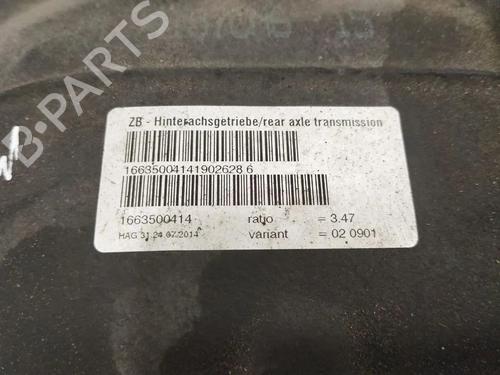 Rear differential MERCEDES-BENZ M-CLASS (W166) ML 63 AMG 4-matic (166.074) | BP28918771M24  - Image 11
