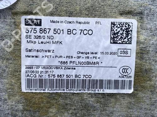 Interior roof CUPRA ATECA (KH7, KHP, KBP) 2.0 TSI 4Drive | BP33903639I12  - Image 6