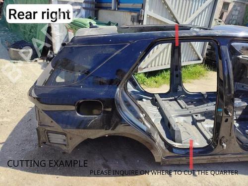 Used Right rear fenders MERCEDES-BENZ M-CLASS (W166) ML 63 AMG 4-matic (166.074) (558 hp) 28926204